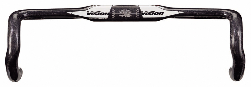 Řídítka Vision Trimax Carbon 4D Compact šedé