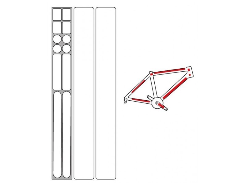Ochranné samolepky Zefal Skin Armor L