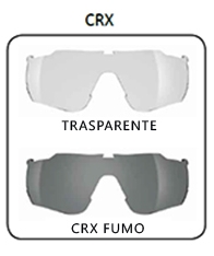 Brýle Salice 016ITA-CRX black/RW blue/clear+CRX smoke