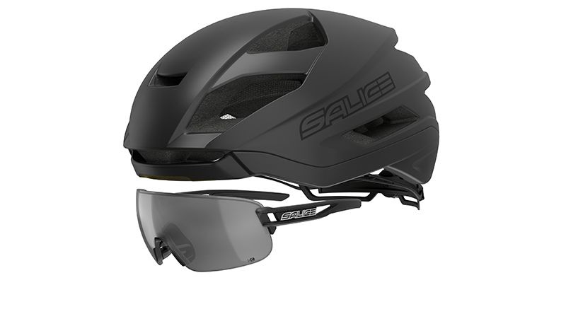 Brýle Salice 021RW black/RW green/clear