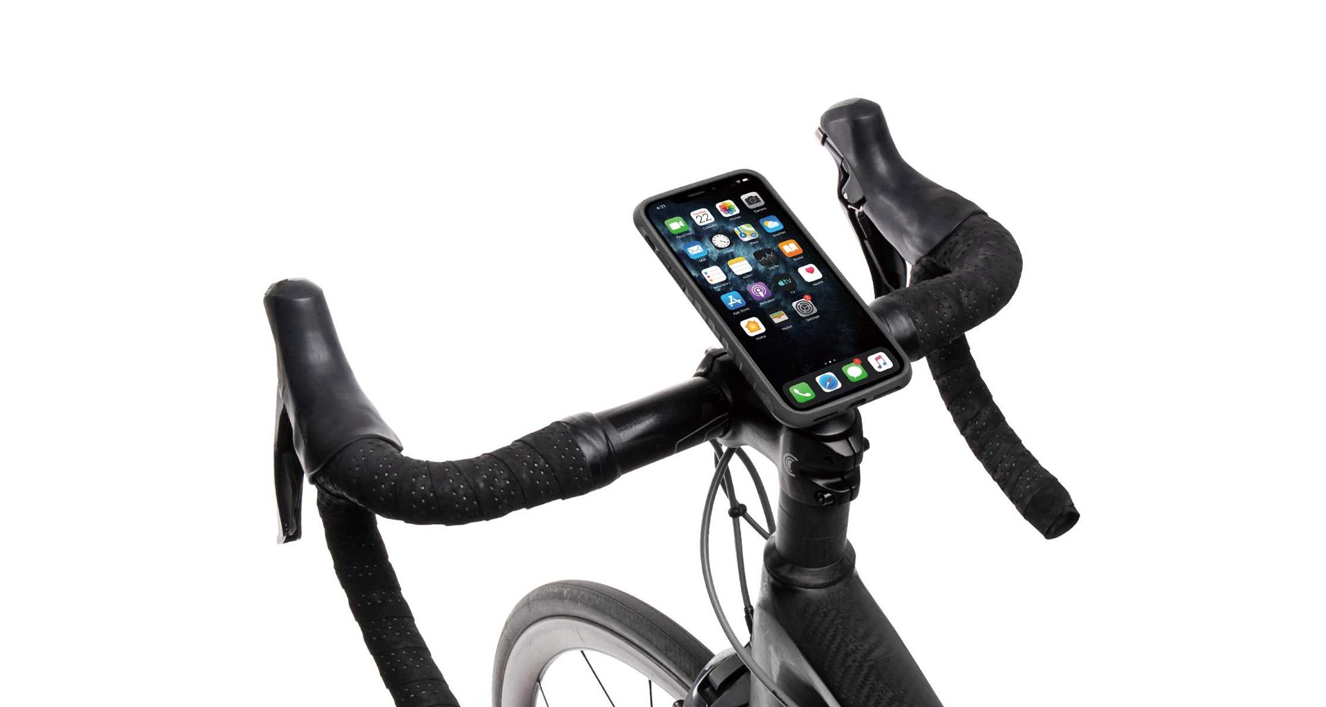 Držák obal na telefon Topeak Ridecase iPhone 11 Pro černá šedá