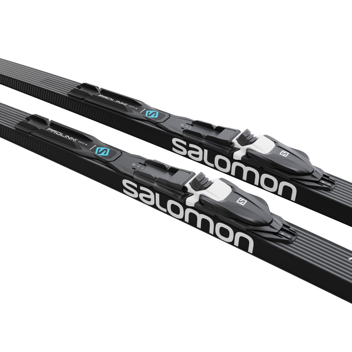 Set běžky Salomon Aero 9 eSkin X-Stiff + vázání Salomon Prolink Shift Pro CL