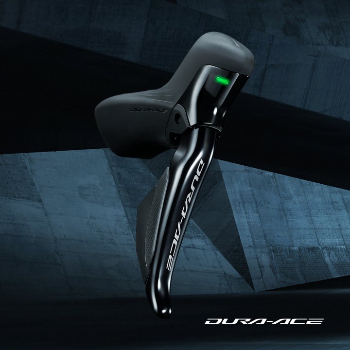 Řadící a brzdová páka + třmen Shimano Dura-Ace Di2 ST-R9270 levá