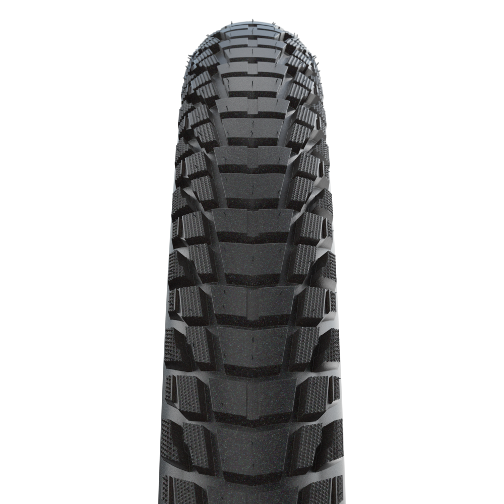 Plášť Schwalbe Marathon Plus Tour 55-622 Addix E Smart DualGuard černá+reflexní pruh neskládací
