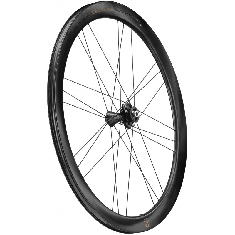 Zapletená kola Campagnolo Bora Ultra WTO 45 2WF plášťová DB AFS ořech Shimano