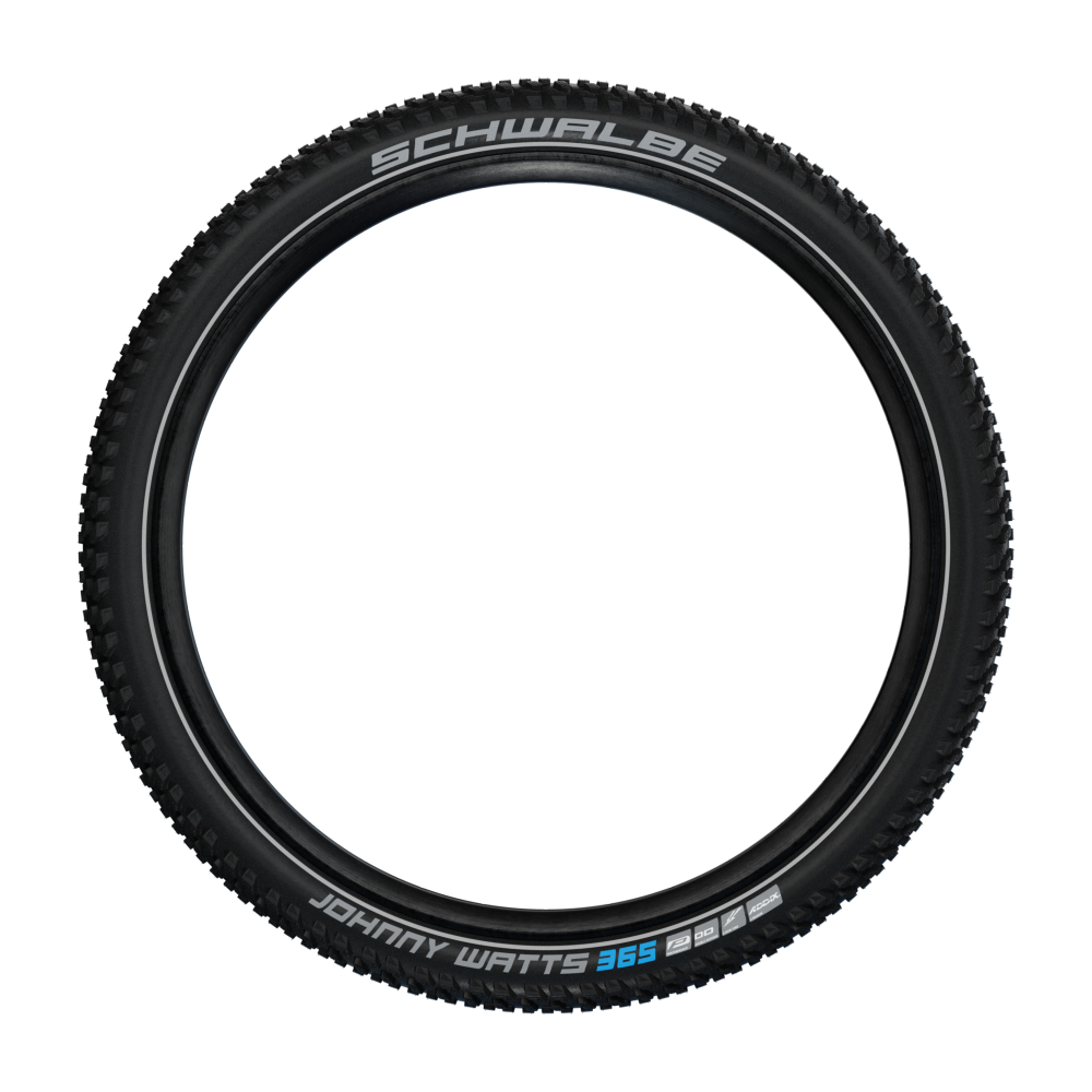 Plášť Schwalbe Johnny Watts 365 27,5x2.60, 65-584 Performance DoubleDefense Addix 4 seasons reflexní pruh neskládací