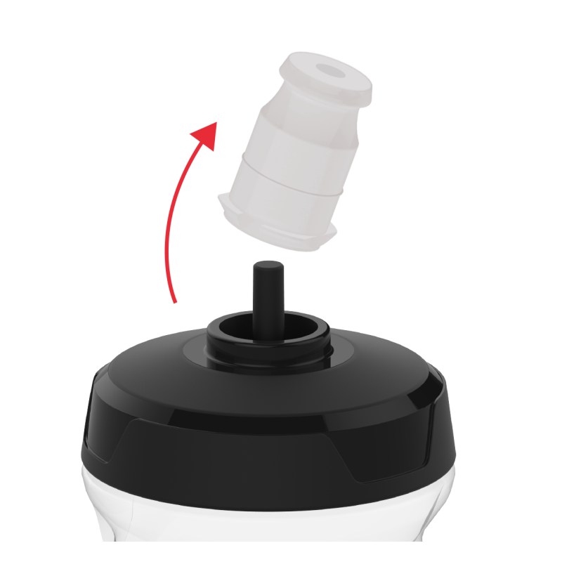 Láhev Zefal Sense Soft 65 čirá modrá