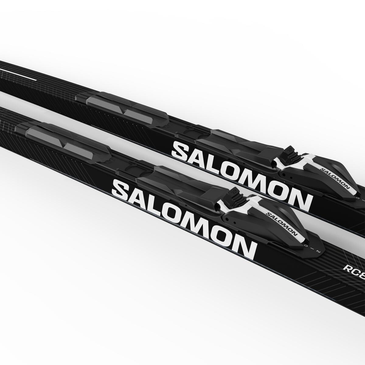 Set běžky Salomon RC8 eSkin med + vázání Salomon Prolink Shift Classic 196 cm