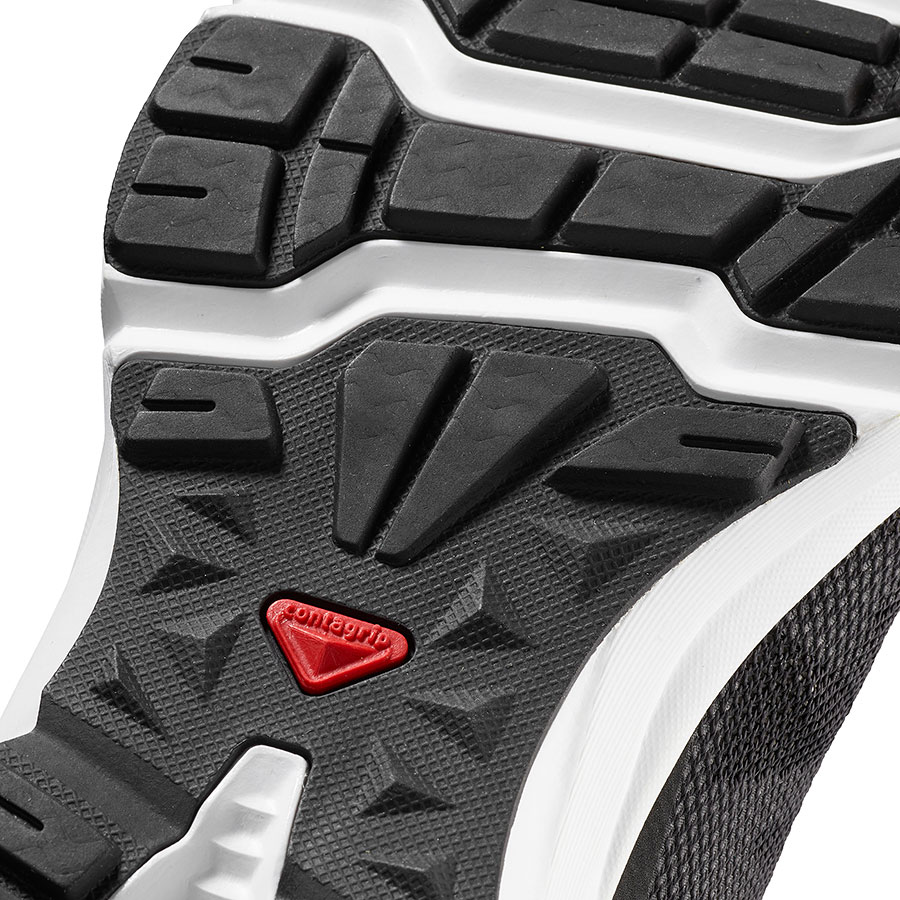 Boty Salomon Amphib Bold black/white/electric green