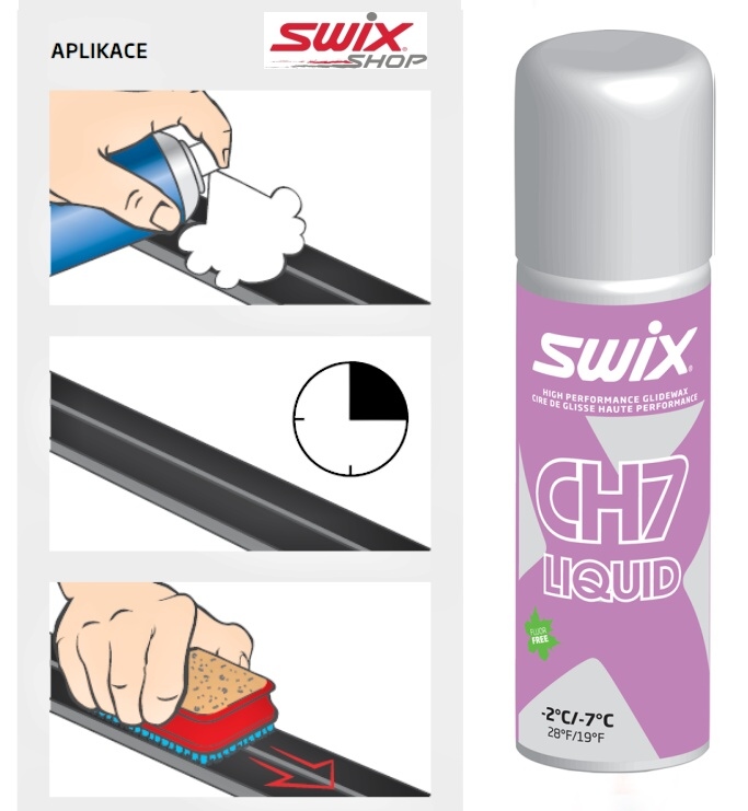 Vosk Swix CH7XL 125ml -2/-7°C