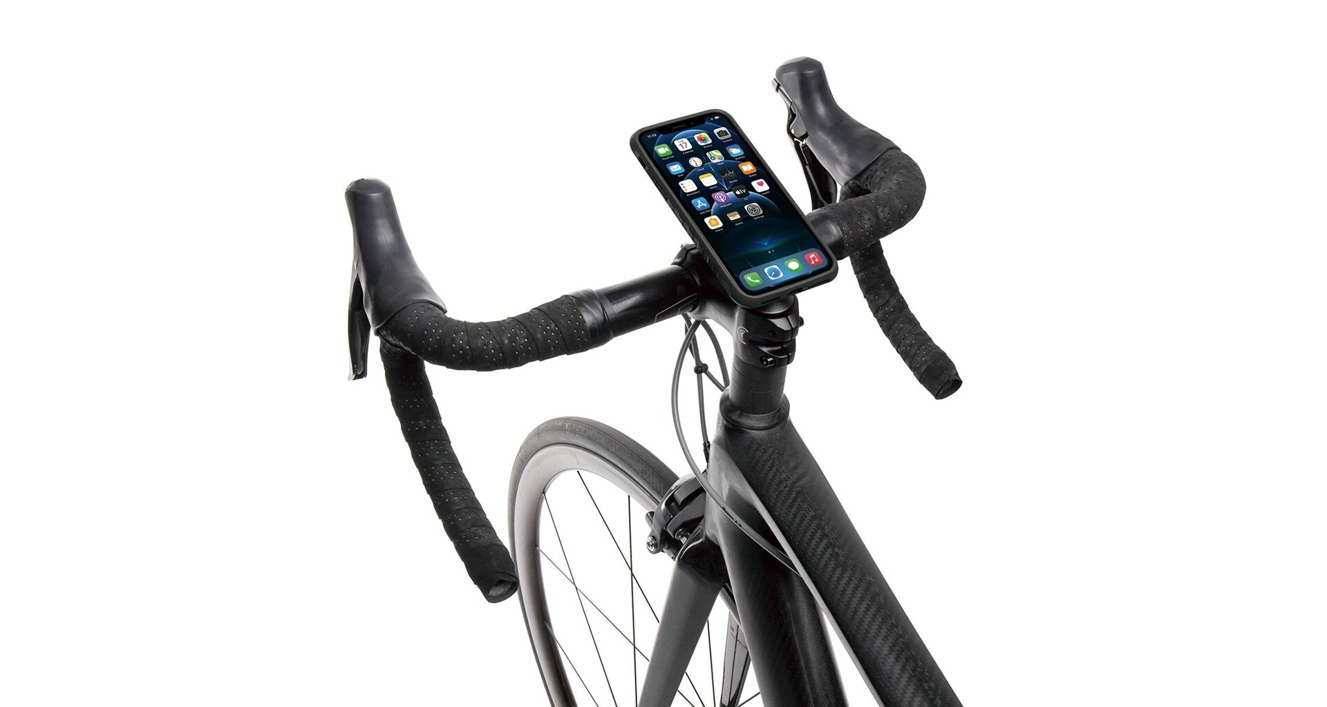 Držák obal na telefon Topeak Ridecase iPhone 13 černá šedá