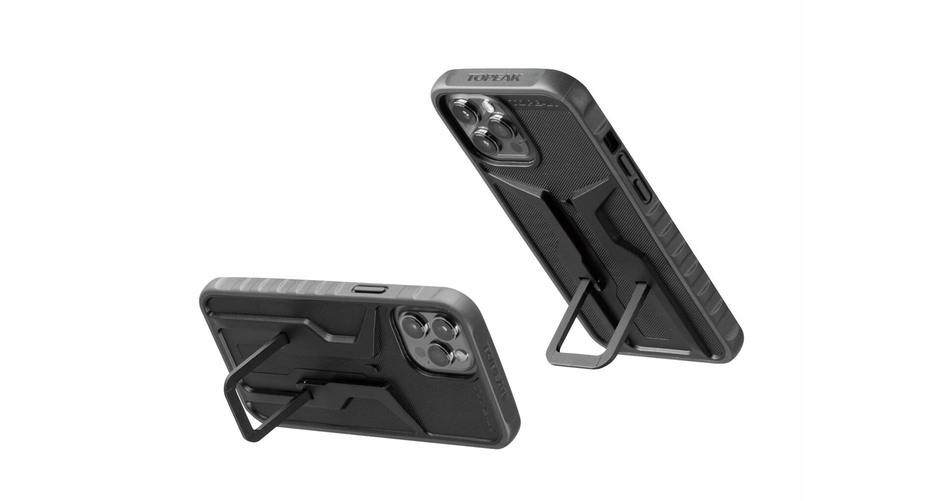 Držák obal na telefon Topeak Ridecase iPhone 12 Pro Max černá šedá