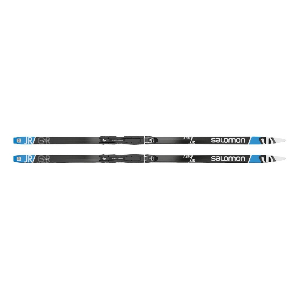 Set běžky Salomon Aero Grip JR + vázání Salomon Prolink Access JR 101 cm