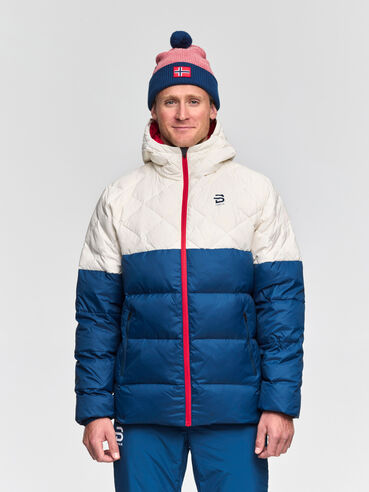 Bunda Bjorn Daehlie Graphene pánská bílá modrá M