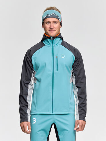 Bunda Bjorn Daehlie North pánská světle modrá šedá L