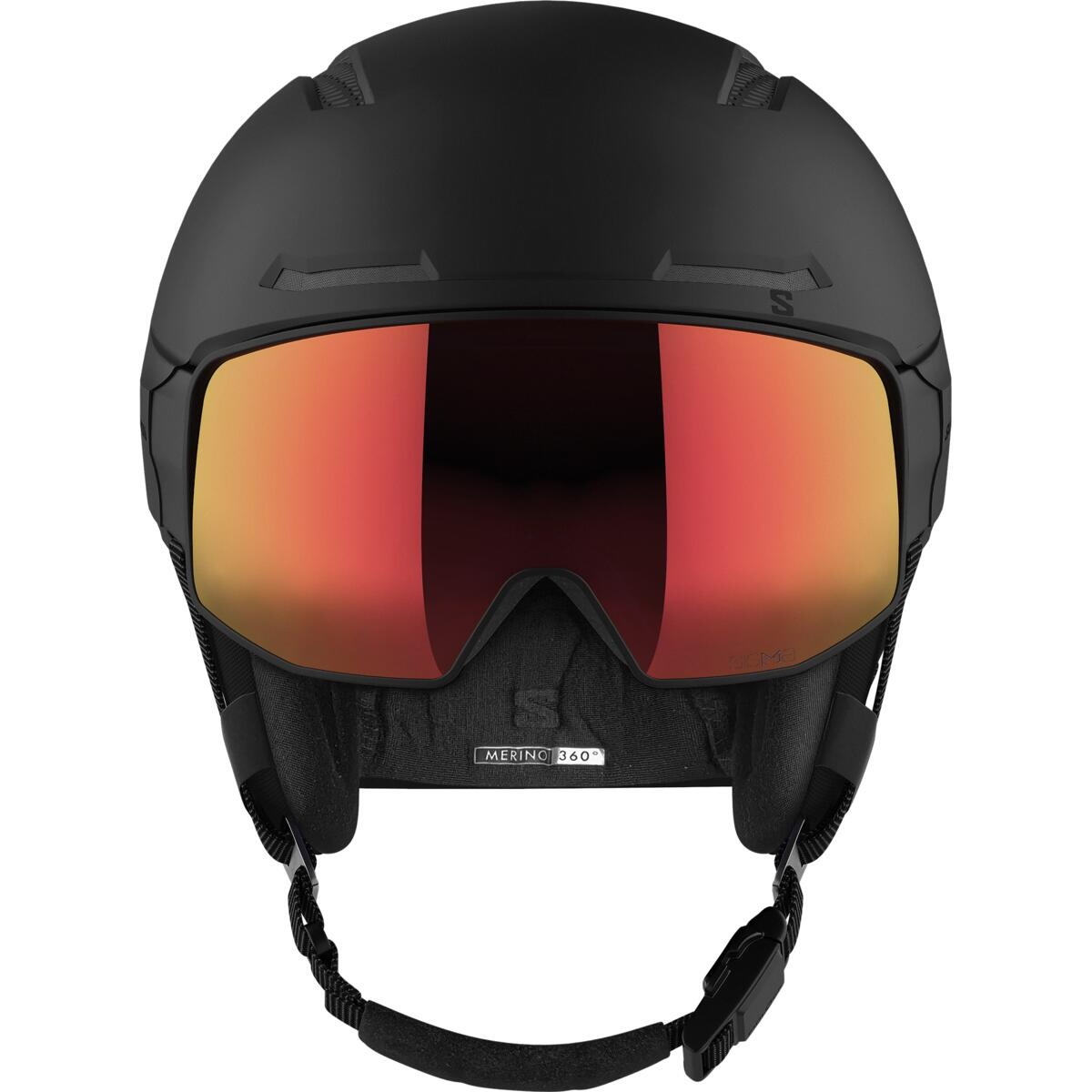 Lyžařská helma Salomon Driver Prime Sigma Plus black 