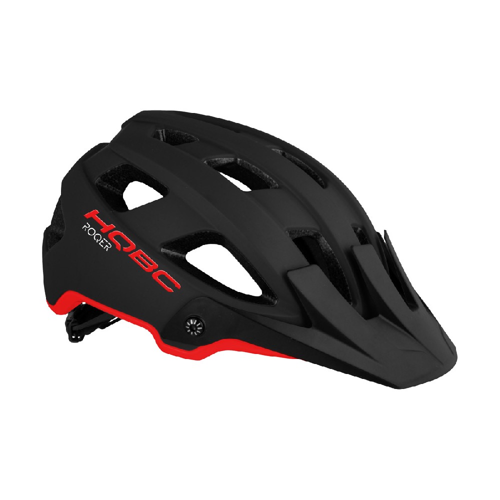 Přilba HQBC Roqer červená černá matná