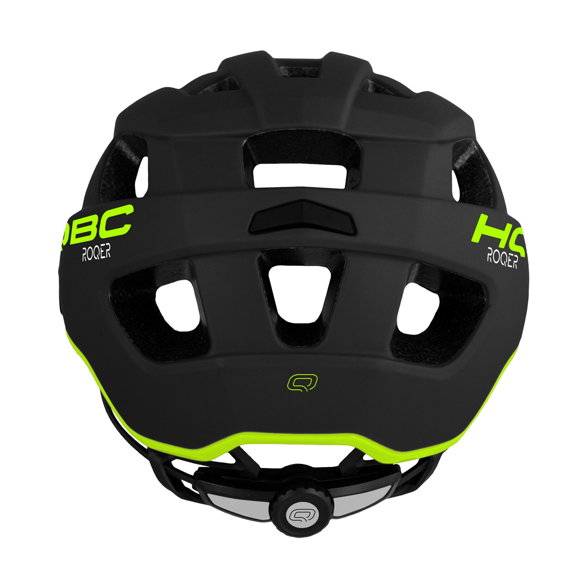 Přilba HQBC Roqer neon žlutá černá matná M 52-58 cm