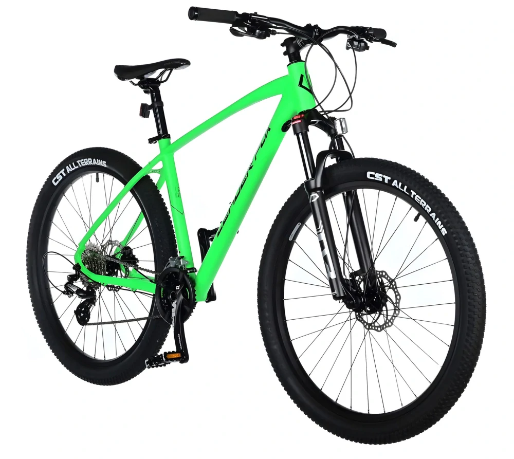 Horské kolo Leader Fox Evolution 27,5 reflexní zelená matná 20