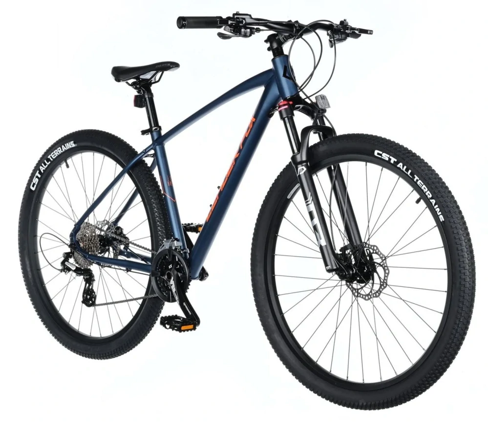 Horské kolo Leader Fox Evolution 29 tmavě modrá oranžová 18