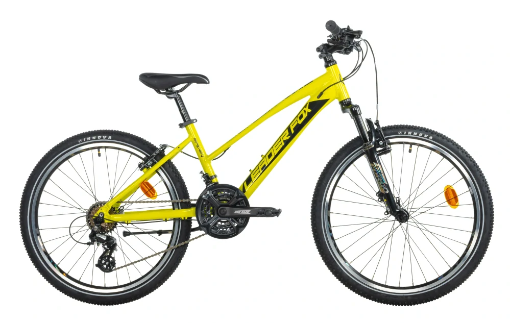 Dětské kolo Leader Fox Spider 24 dívčí žluté