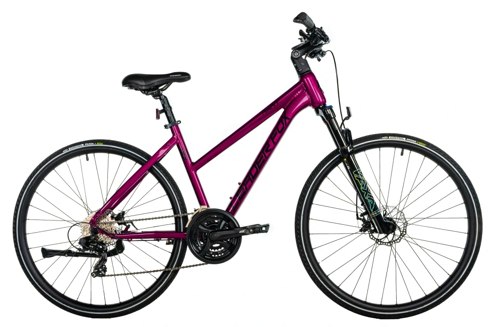 Jízdní kolo Leader Fox Away dámské fialová 2026