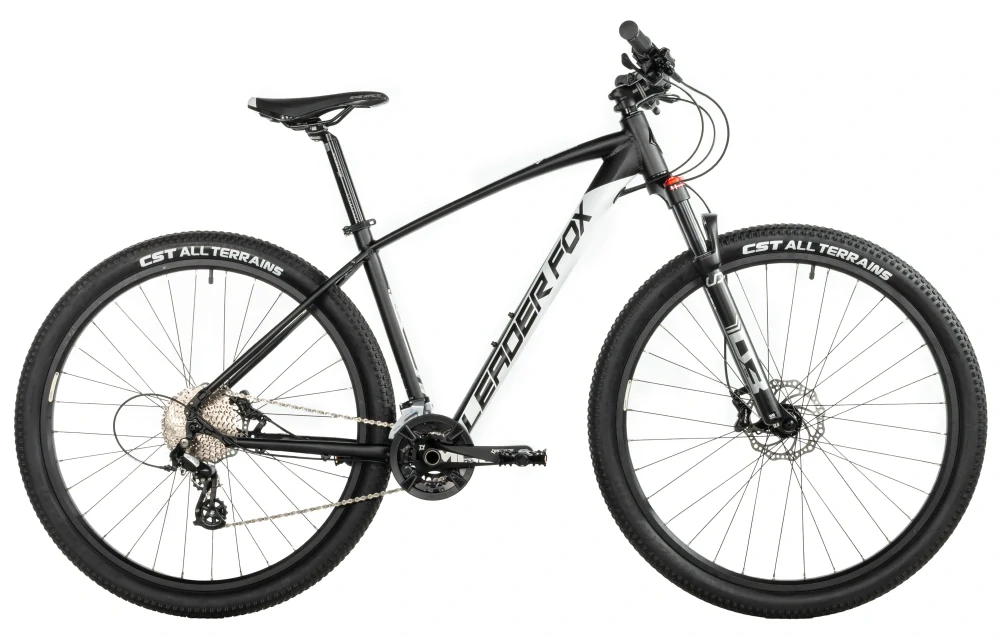 Horské kolo Leader Fox Evolution 29 černá matná bílá 2026