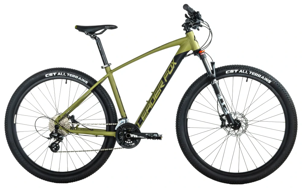 Horské kolo Leader Fox Evolution 29 army zelená 2026 22