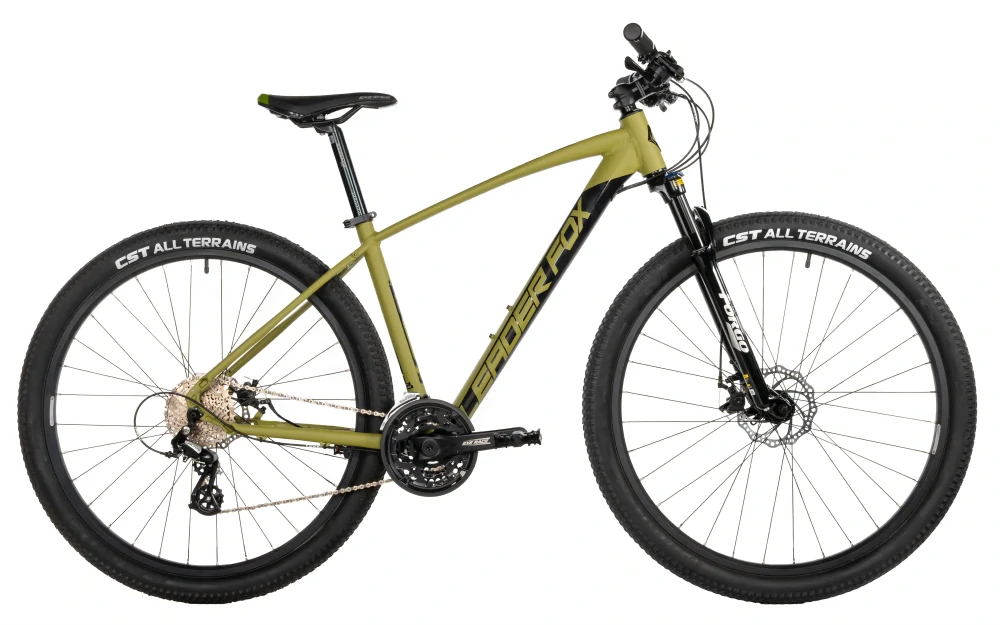 Horské kolo Leader Fox Jasper 29 army zelená 2026