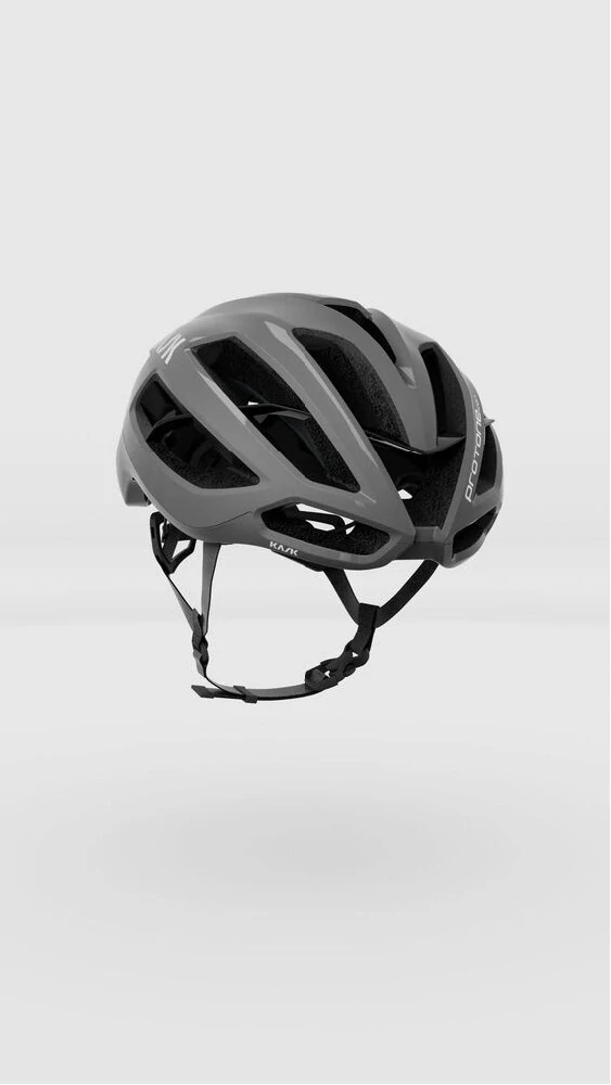 Přilba Kask Protone Icon šedá lesklá