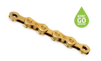 Řetěz KMC X-12 Wax voskovaný zlatý 126 článků
