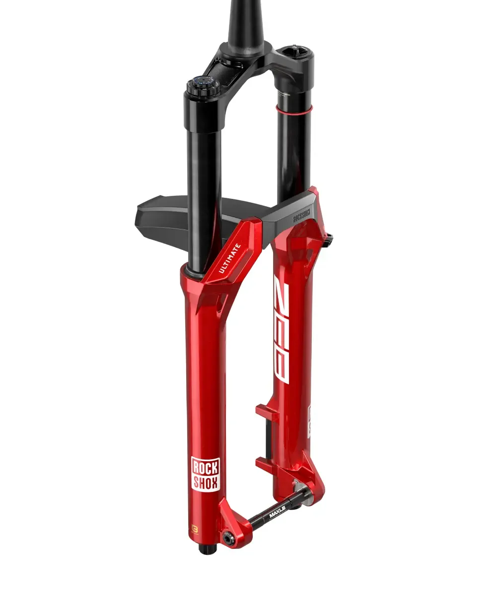 Vidlice Rock Shox Zeb Ultimate CHARGER 3.2 Linear XL RC2 27.5 Boost 15x110 180 mm 44 mm offset červená lesklá B1