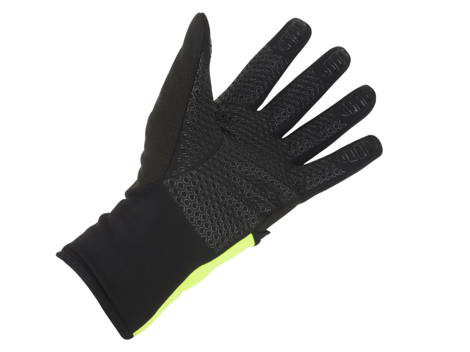 Rukavice Author Windster Shell X7 černá/žlutá-neonová