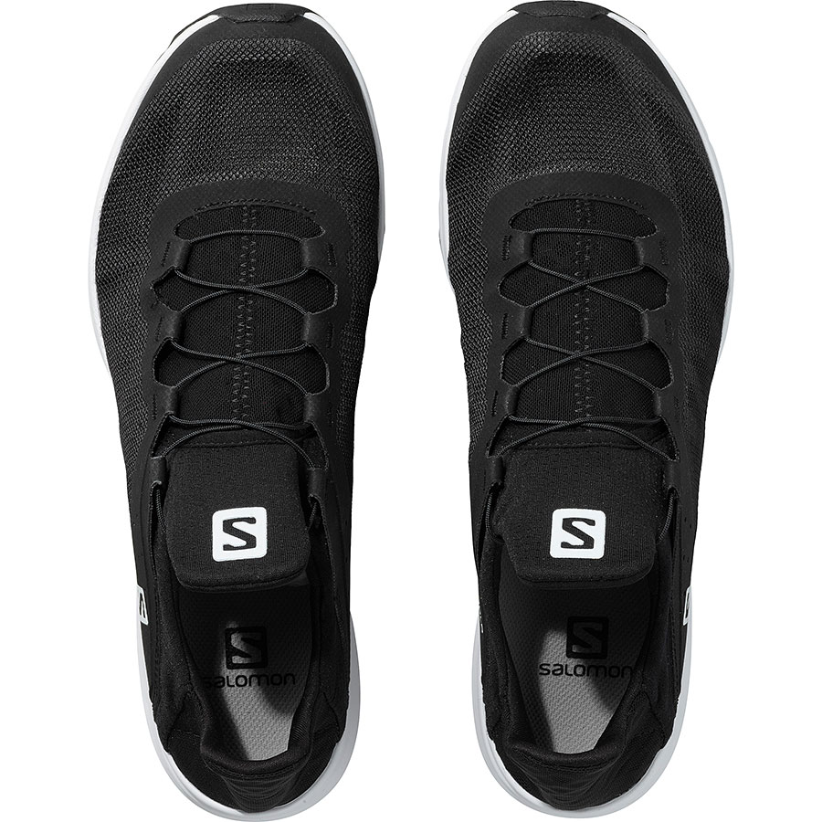 Boty Salomon Amphib Bold black/white/electric green