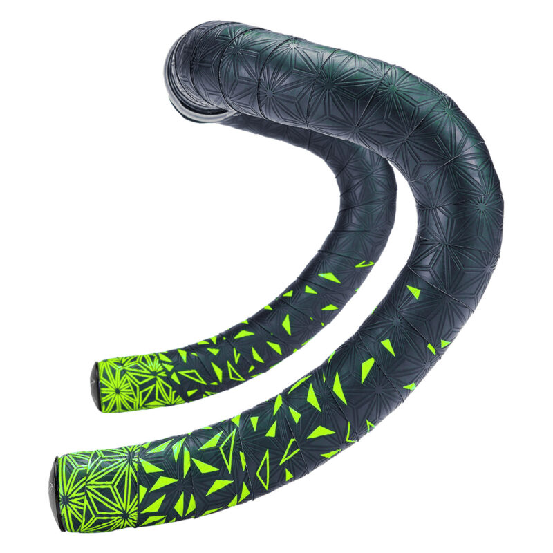 Omotávka Supacaz Super Sticky Kush Star Fade Neon Yellow