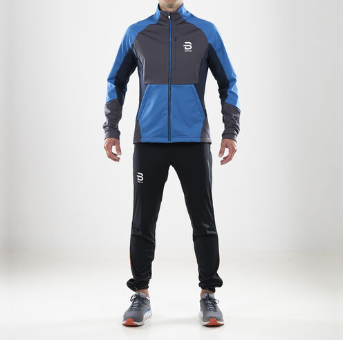 Bunda Bjorn Daehlie Skill pánská modrá šedá 