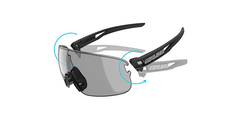 Brýle Salice 021RW white/RW purple/clear