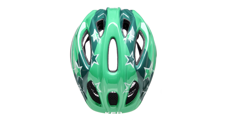 Přilba Ked Meggy zelené hvězdy M 52-58 cm