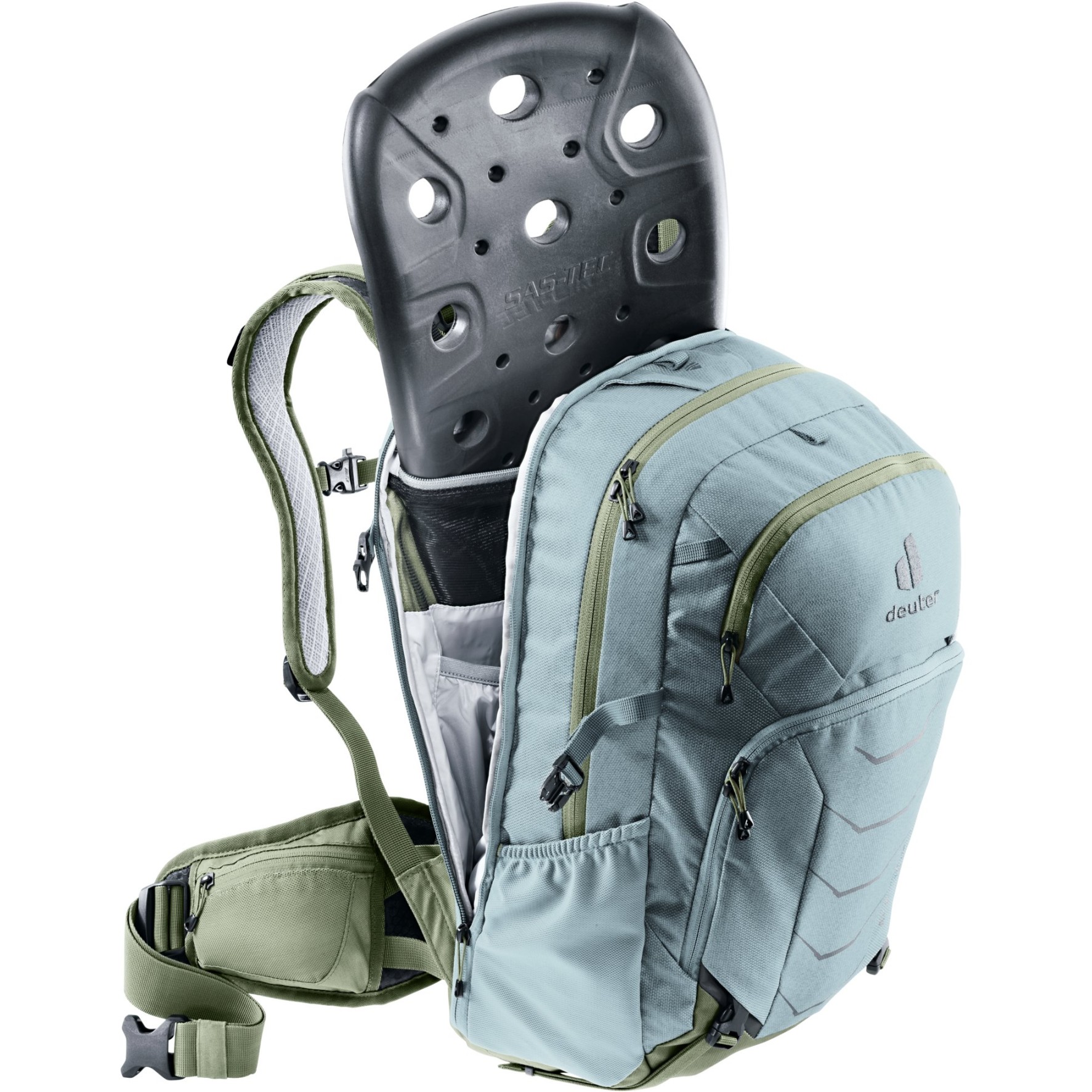 Batoh Deuter Attack 18 SL sage khaki