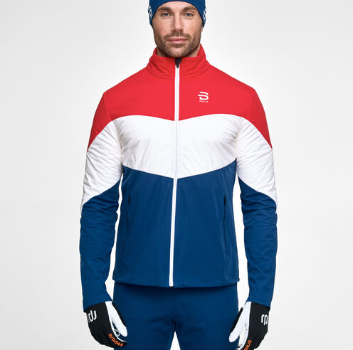 Bunda Bjorn Daehlie Zemsi pánská modrá bílá červená XL