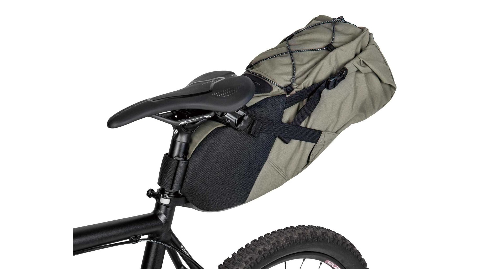 Brašna Topeak Backloader rolovací na sedlovku 15L zelená
