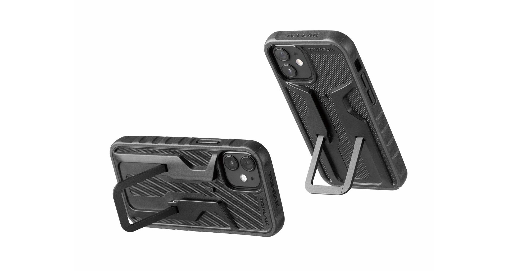 Držák obal na telefon Topeak Ridecase iPhone 12 mini černá šedá