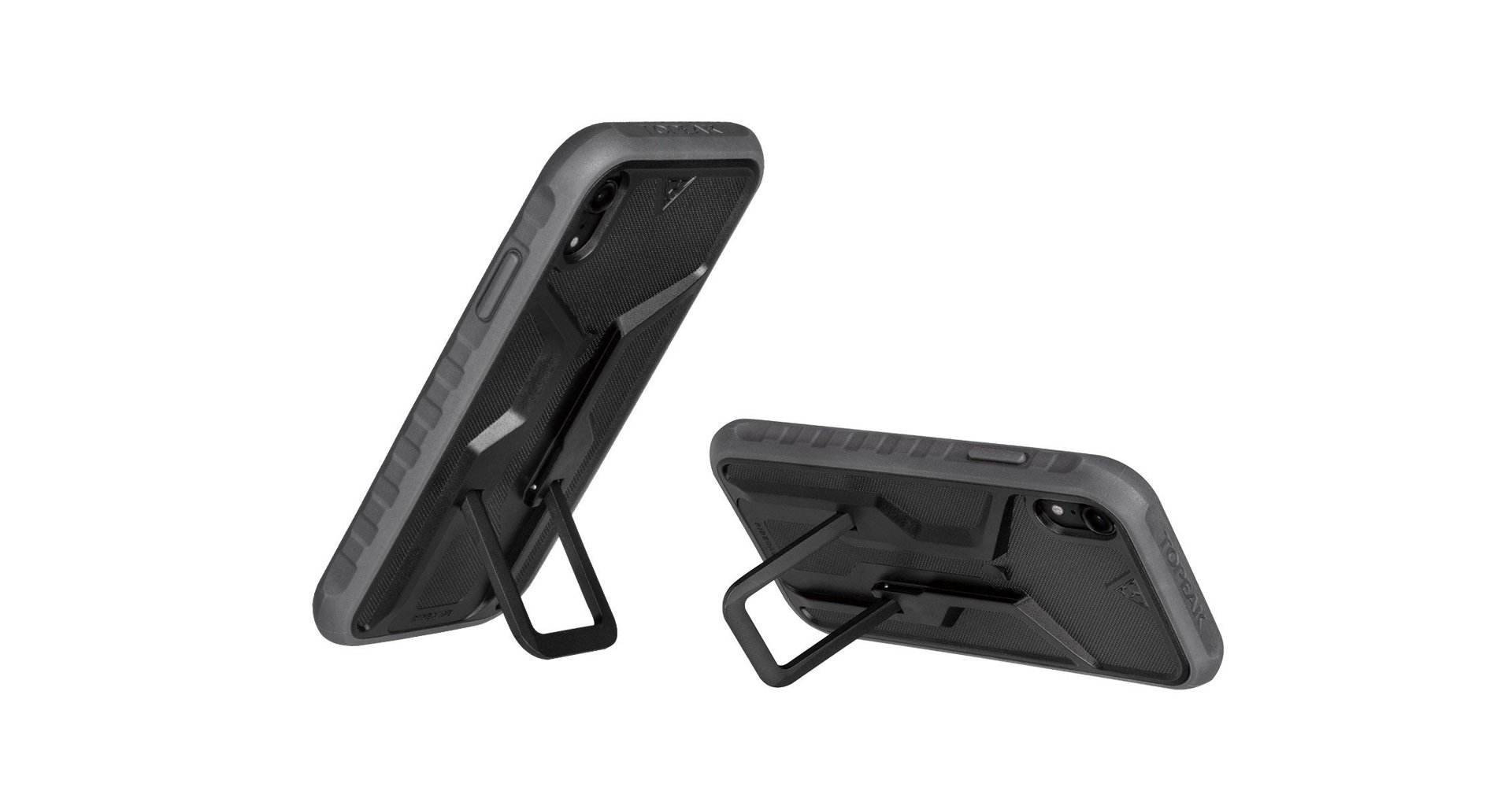 Držák obal na telefon Topeak Ridecase iPhone XR černá šedá
