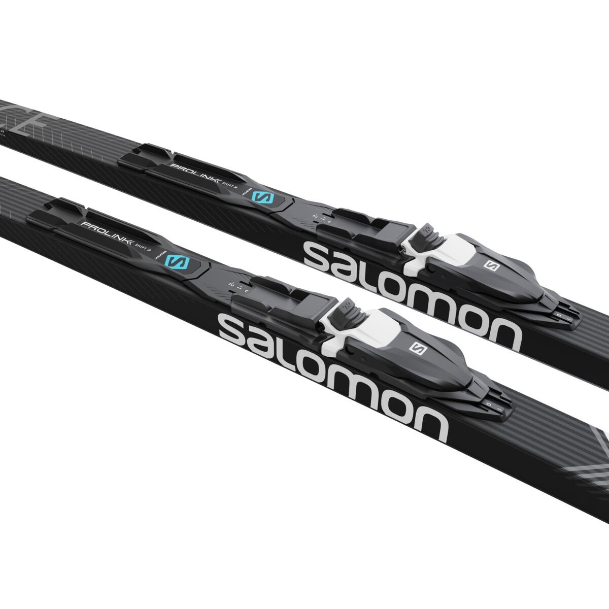 Set běžky Salomon RC10 eSkin med + vázání Salomon Prolink Shift Pro CL 196 cm