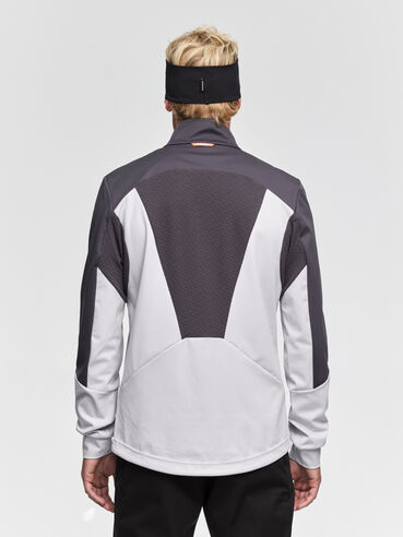 Bunda Bjorn Daehlie Element pánská světle šedá 