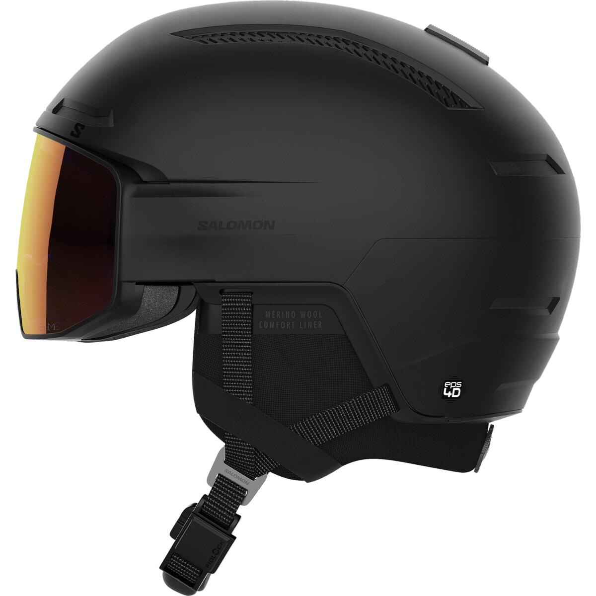 Lyžařská helma Salomon Driver Prime Sigma Plus black 