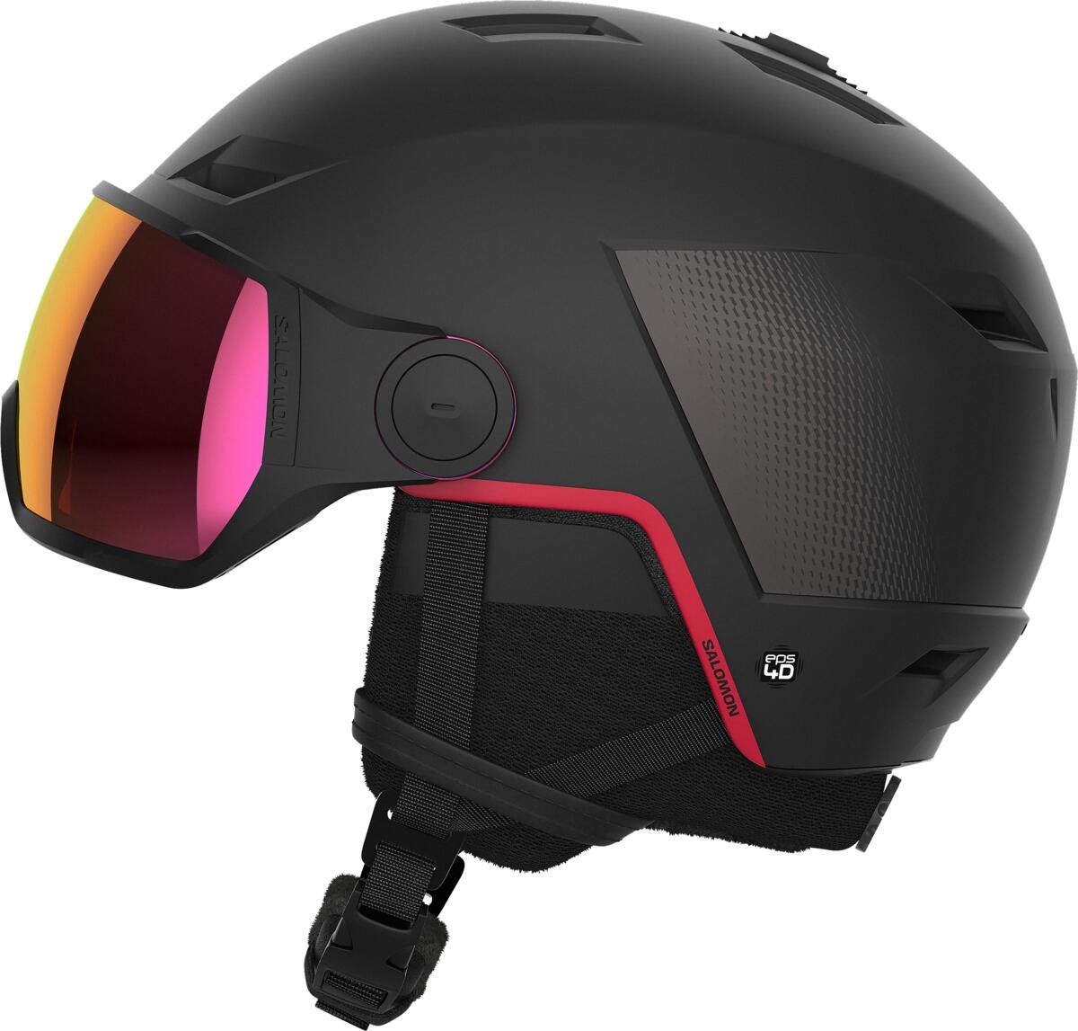 Helma Salomon Pioneer LT Visor Sigma red