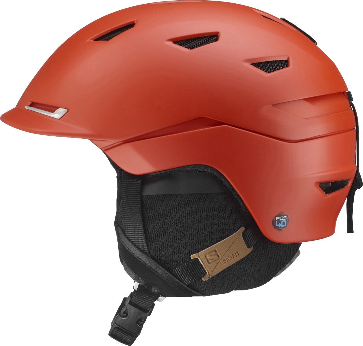 Lyžařská helma Salomon Sight red orange