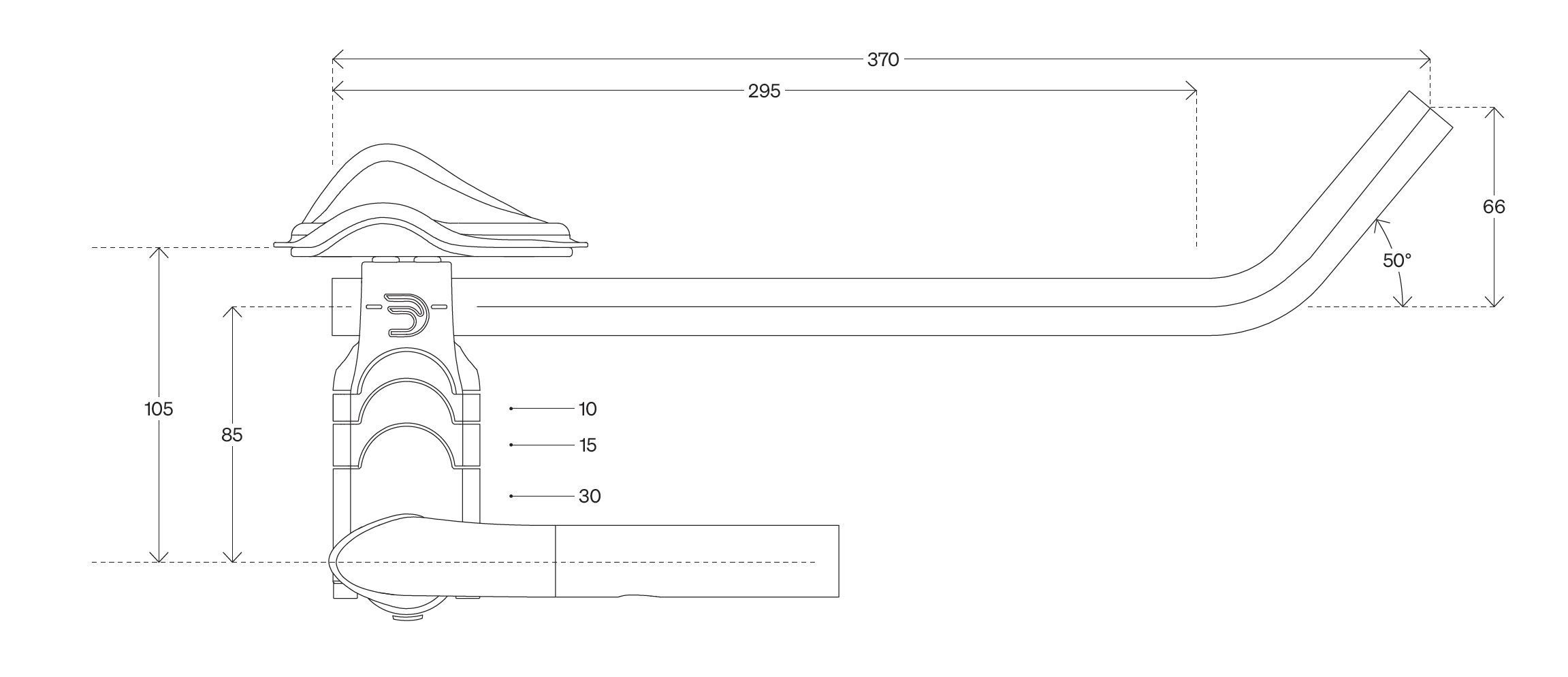 Řídítka Deda Crononero Evo