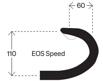 Řídítka Deda Superzero Gravel Carbon 440 mm